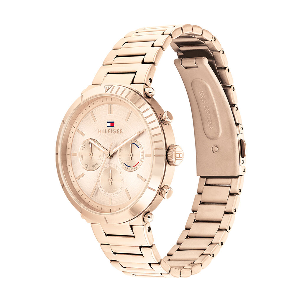 Montre Tommy Hilfiger Doré Rose