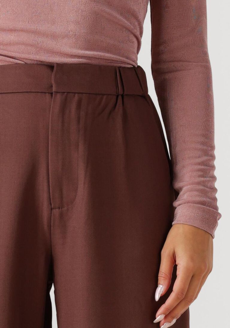 bruine amaya amsterdam wijde broek vera pants