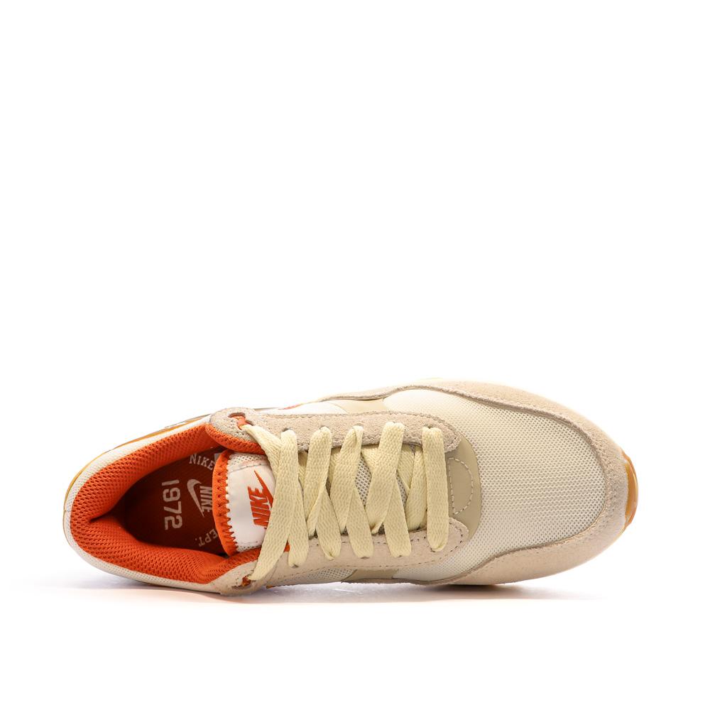 Nike Baskets Beige/Orange Femme Nike Air Max SYSTM