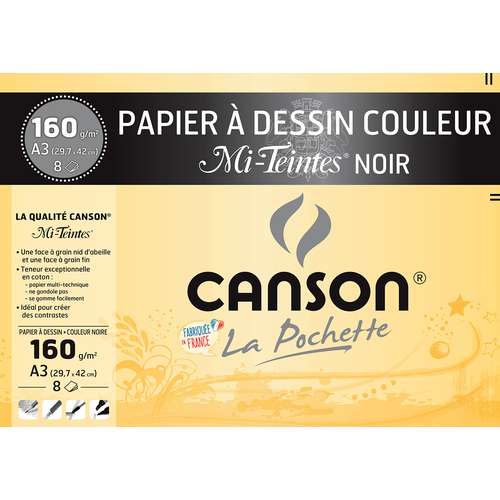 CANSON® Papier Mi-Teintes A3