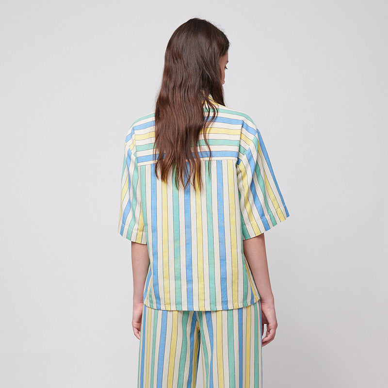 Adult Hemd Stripes Relaxed Multicolor