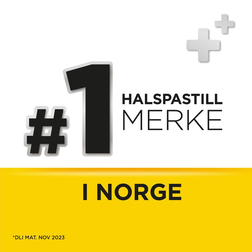 Repsils Triple Action honning og sitron 24 stk