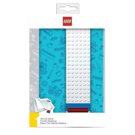 Bullyland 51523 - LEGO® Notibuch blau weiß A5