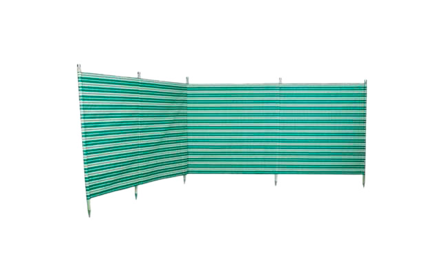 Blue Diamond gestreifter Windschutz 3,6 x 1,37 Meter