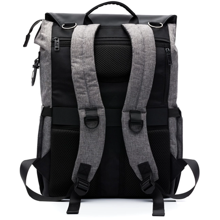 Fillikid Wickelrucksack Osaka grau melange