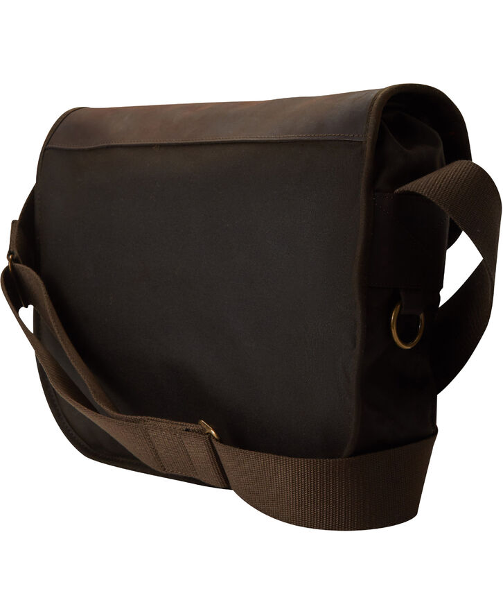 Barbour Wax Leather Tarras taske Oliven
