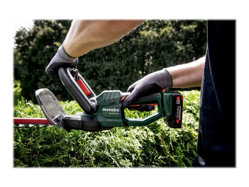 Metabo HS 18 LTX 55 - Hæktrimmer - ledningfri - 18 V - 2600 spm - 55 cm - 53 cm - Skærekapacitet 19 mm - 2.2 kg (batteri og oplader medfølger ikke) - SOLO