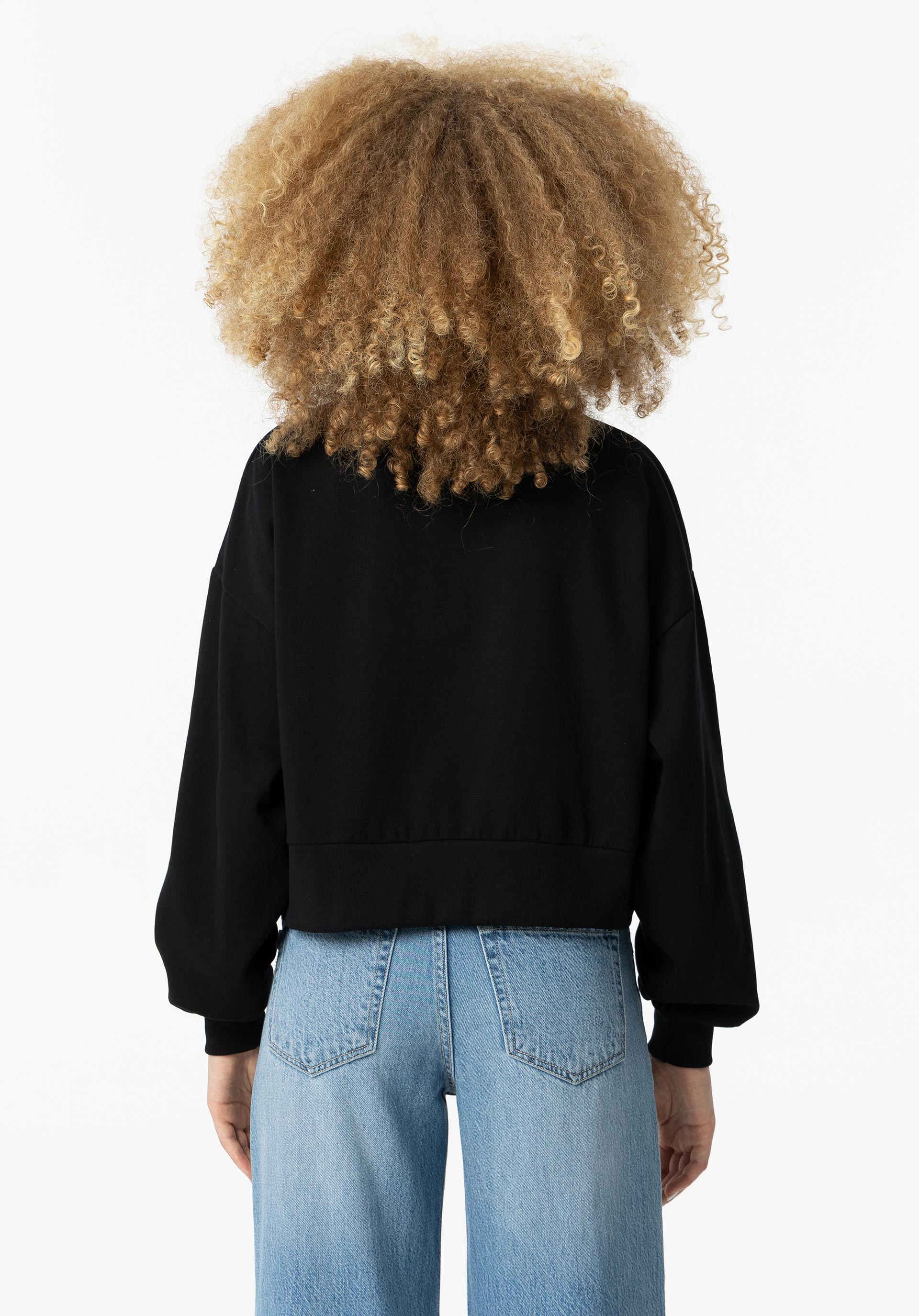 Sweatshirt com Estampado Frontal
