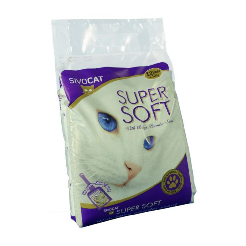 Sivocat Kattenbakvulling Super Soft Babypoeder12 liter