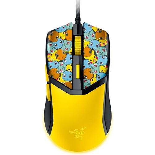 Souris Razer Cobra Pokémon Kanto Starters Ed. - Gaming Filaire - légère - glissements ultra-fluides