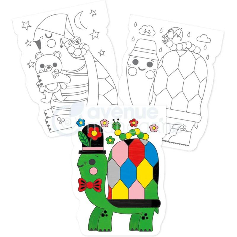 Graffy Nimo, Tortue - Multicolore
