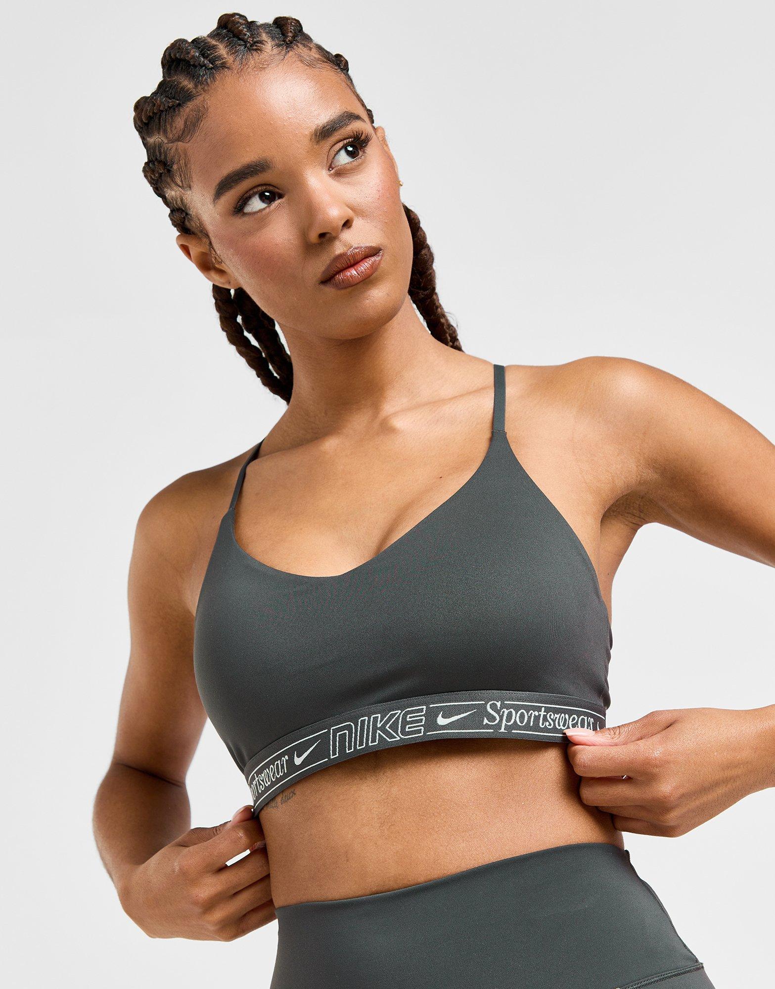 Nike Training Graphic Swoosh Sports Bra