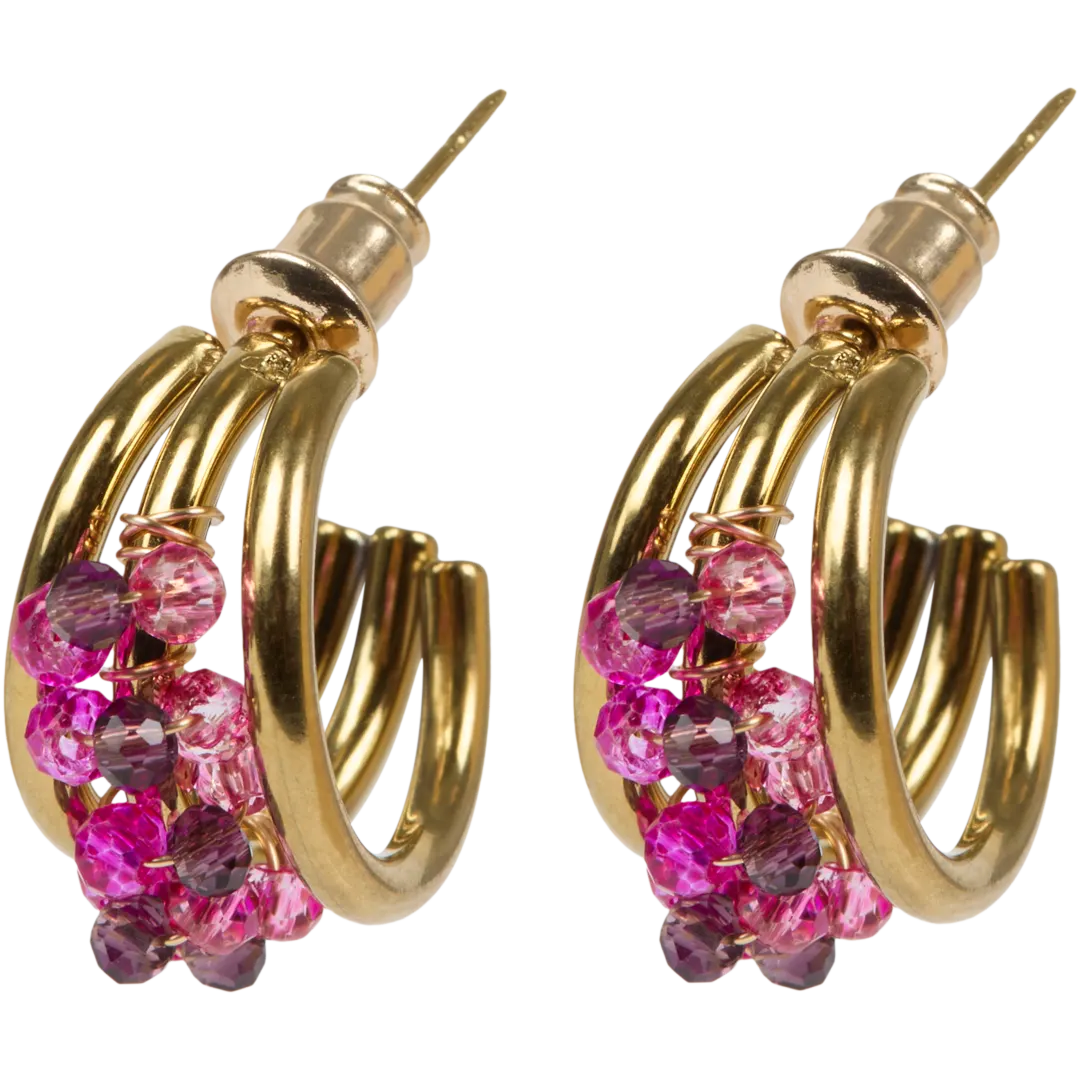 Boucles d’oreilles avec pendentifs