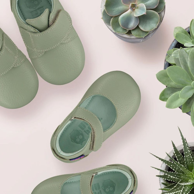 Poco Nido Poconido Chaussures Mighty Mary Jane Sauge