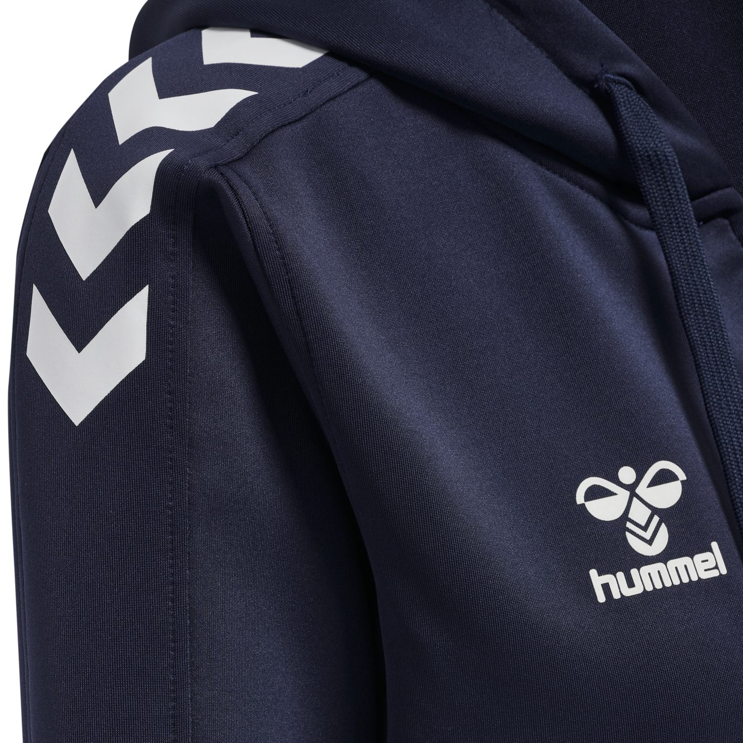 hmlCORE XK POLY ZIP HOOD SWEAT WOMA