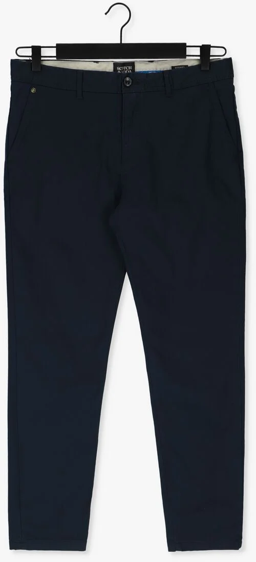 SCOTCH & SODA donkerblauwe scotch & soda chino stuart regular slim-fit