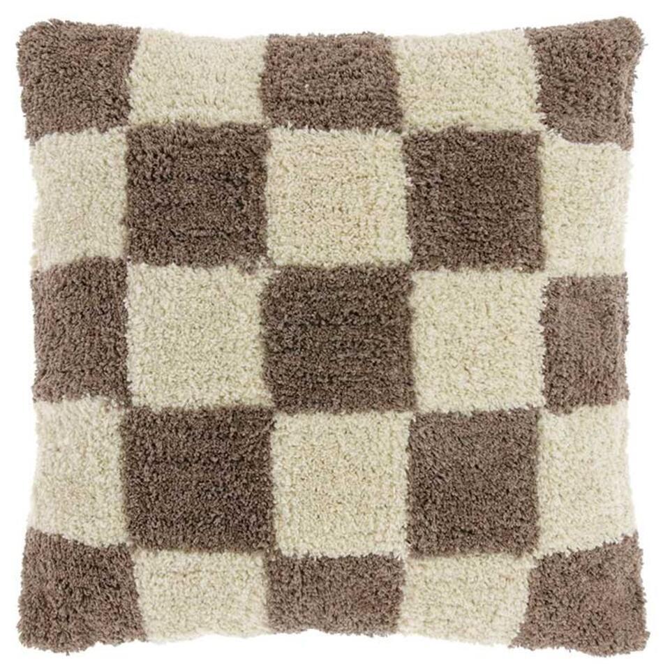 Unique Living - Sierkussen Ziva Taupe -45x45cm