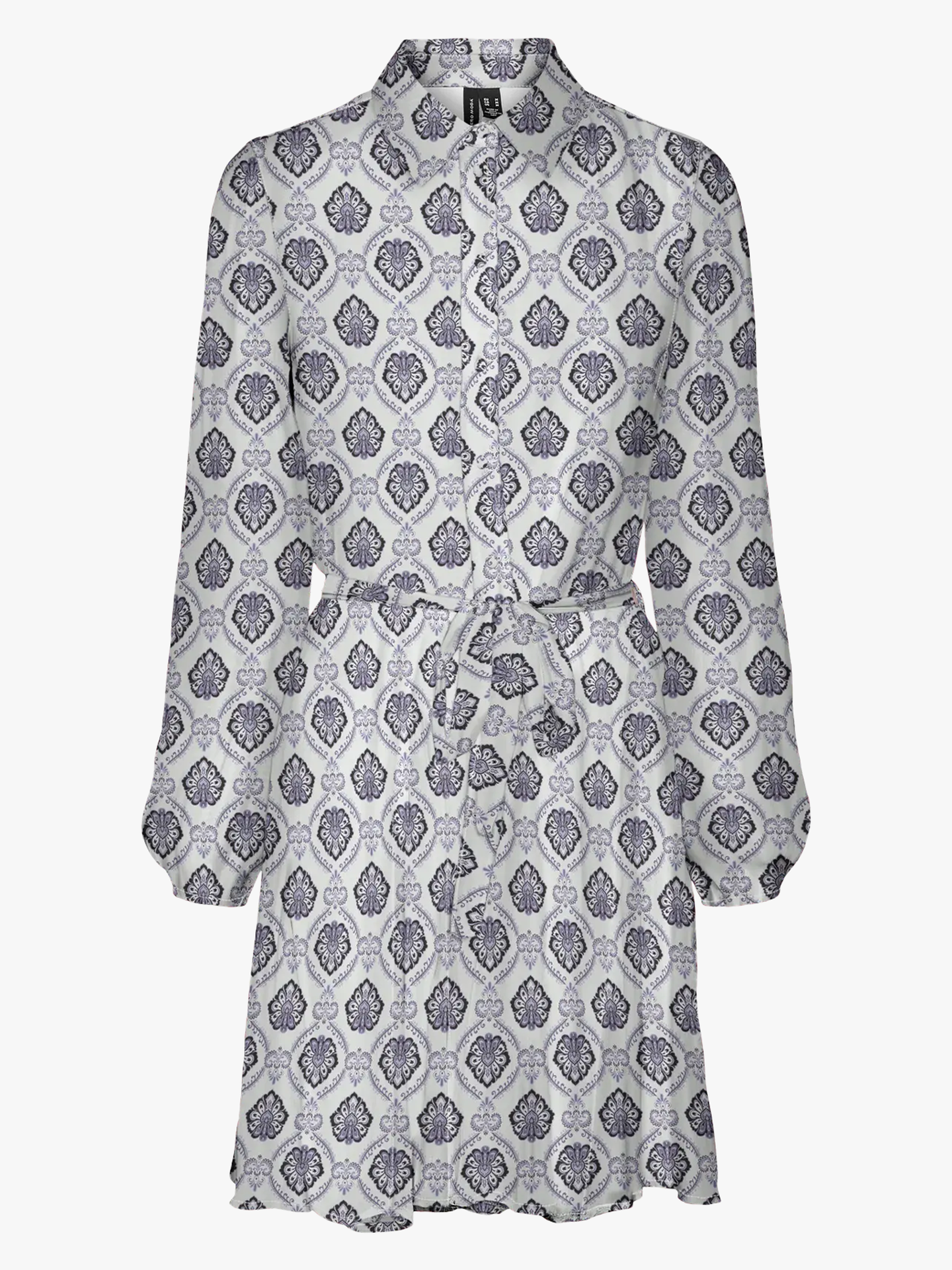 Smilla Long Sleeve Volume Short Dress