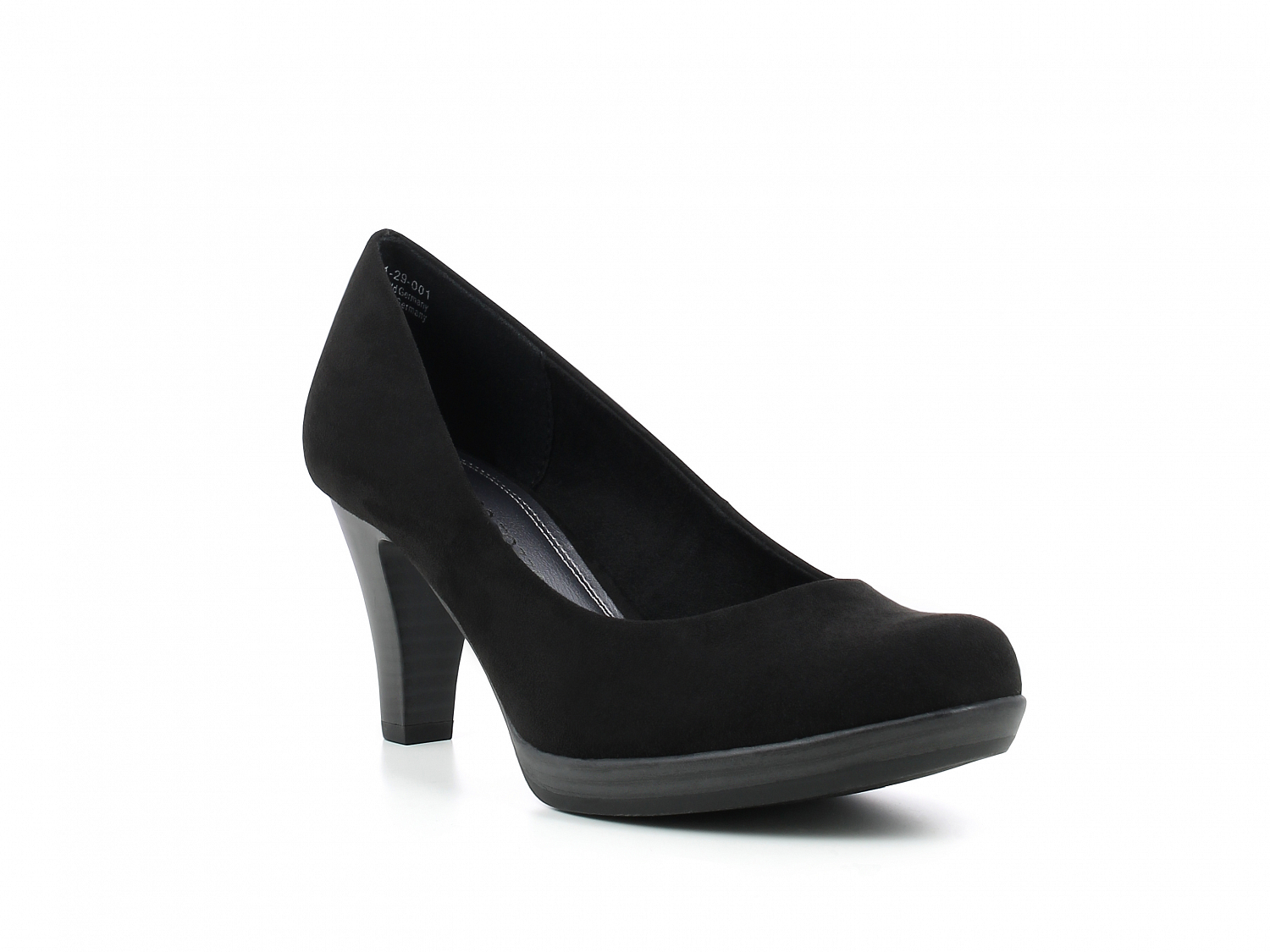 Marco Tozzi Black Textile Pumps