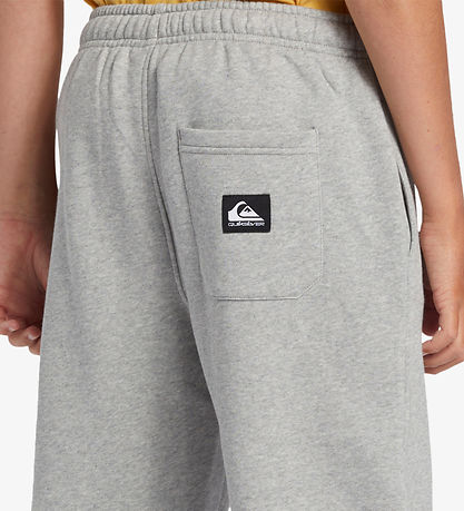 QuikSølver Sweatpants - Graphic - Gråmeleret m. Sort