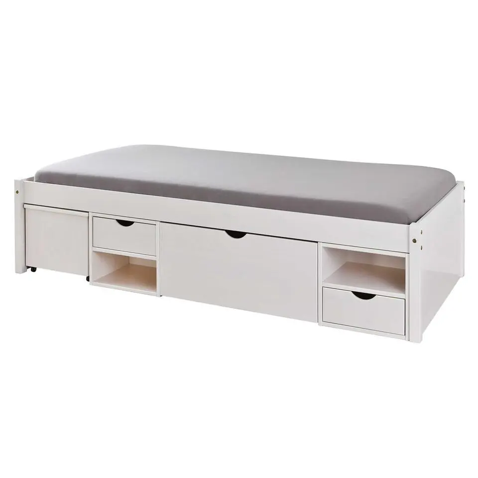 Kajuitbed Xavier 90x200 cm - white wash