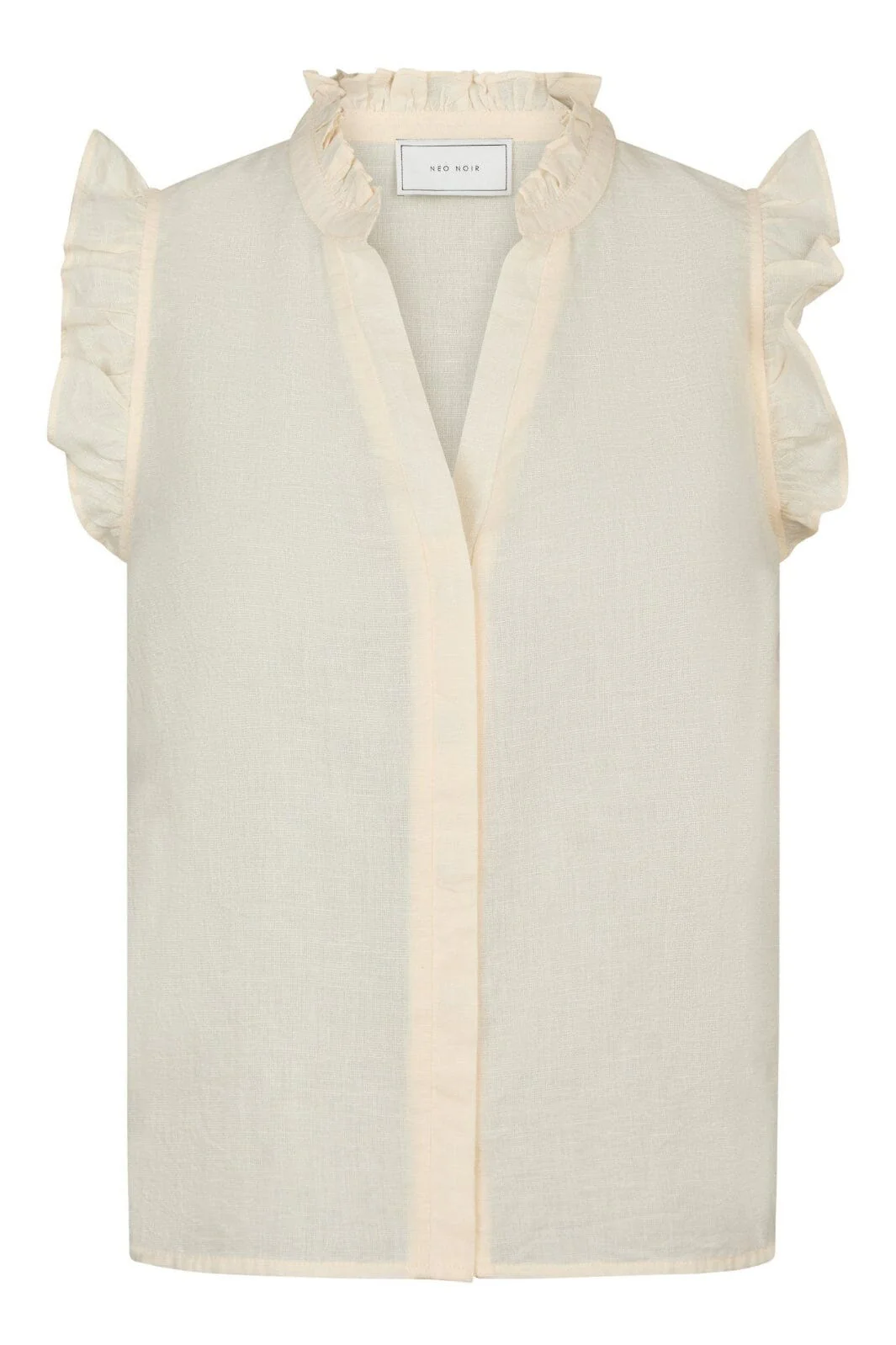 Neo Noir Siona Linen Top 160245