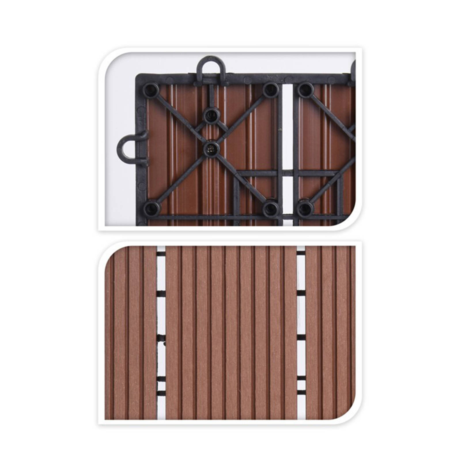 Pro Garden terrastegels (6 stuks)