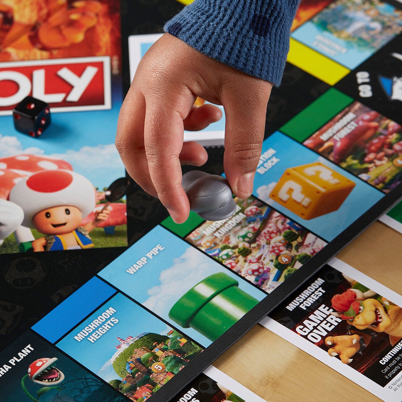 Hasbro Monopoly Super Mario Movie Mehrfarbig Spiel