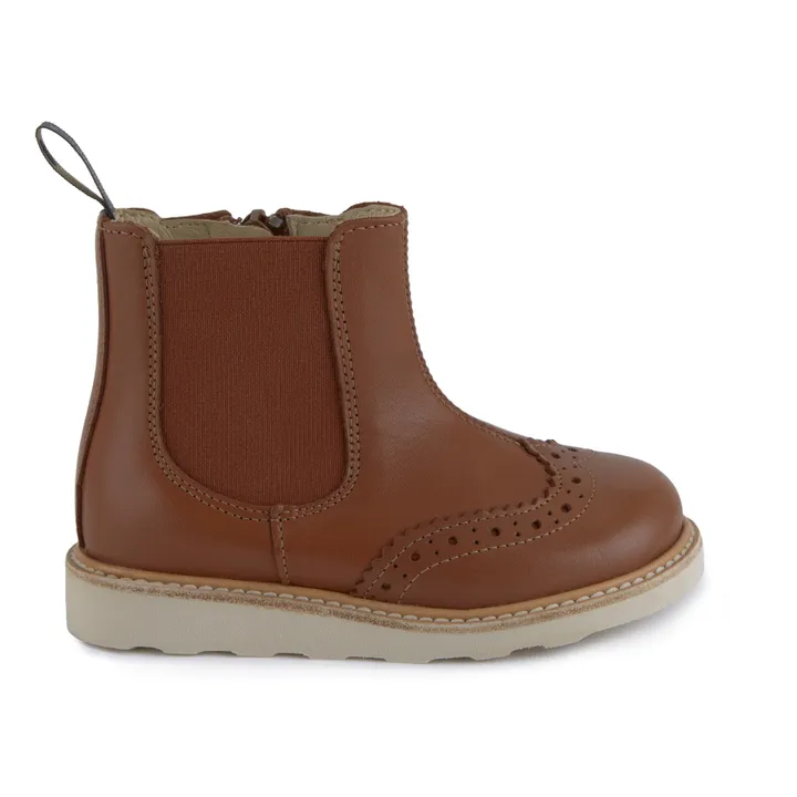 Young Soles Chelsea Boots Cuir Francis | Caramel
