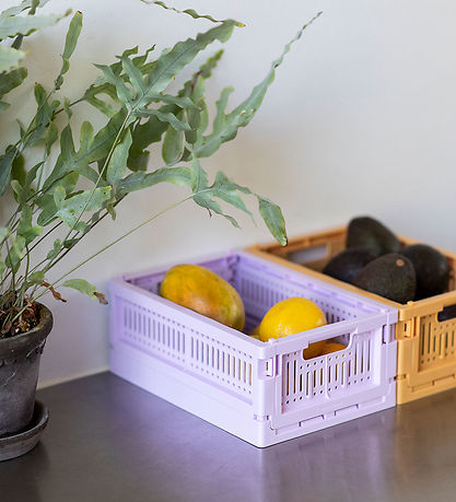 Made Crate Klappbox - Mini - 24x17x9,5 cm - Mustard