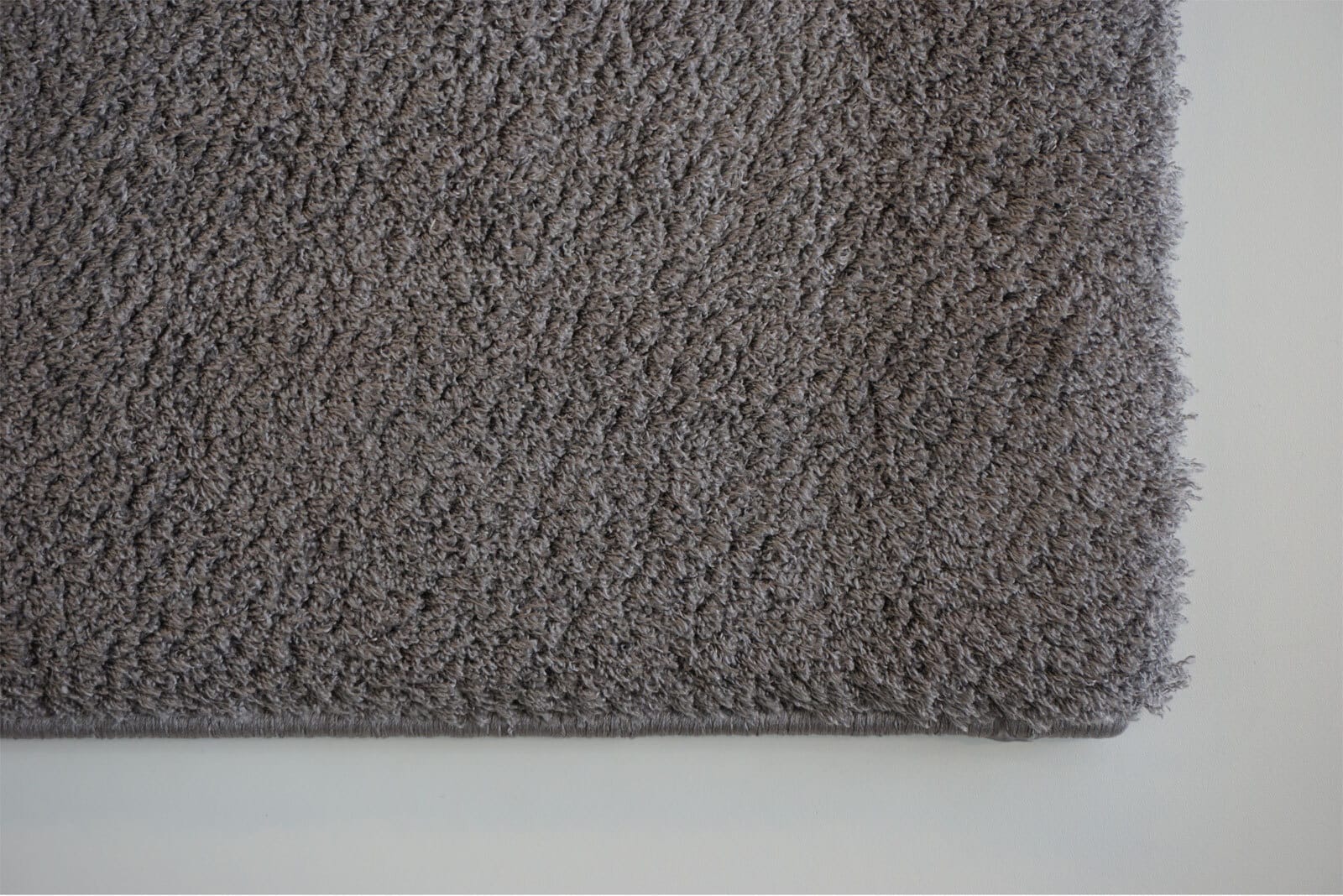 Hochflorteppich SALERNO 67 x 130 cm grau