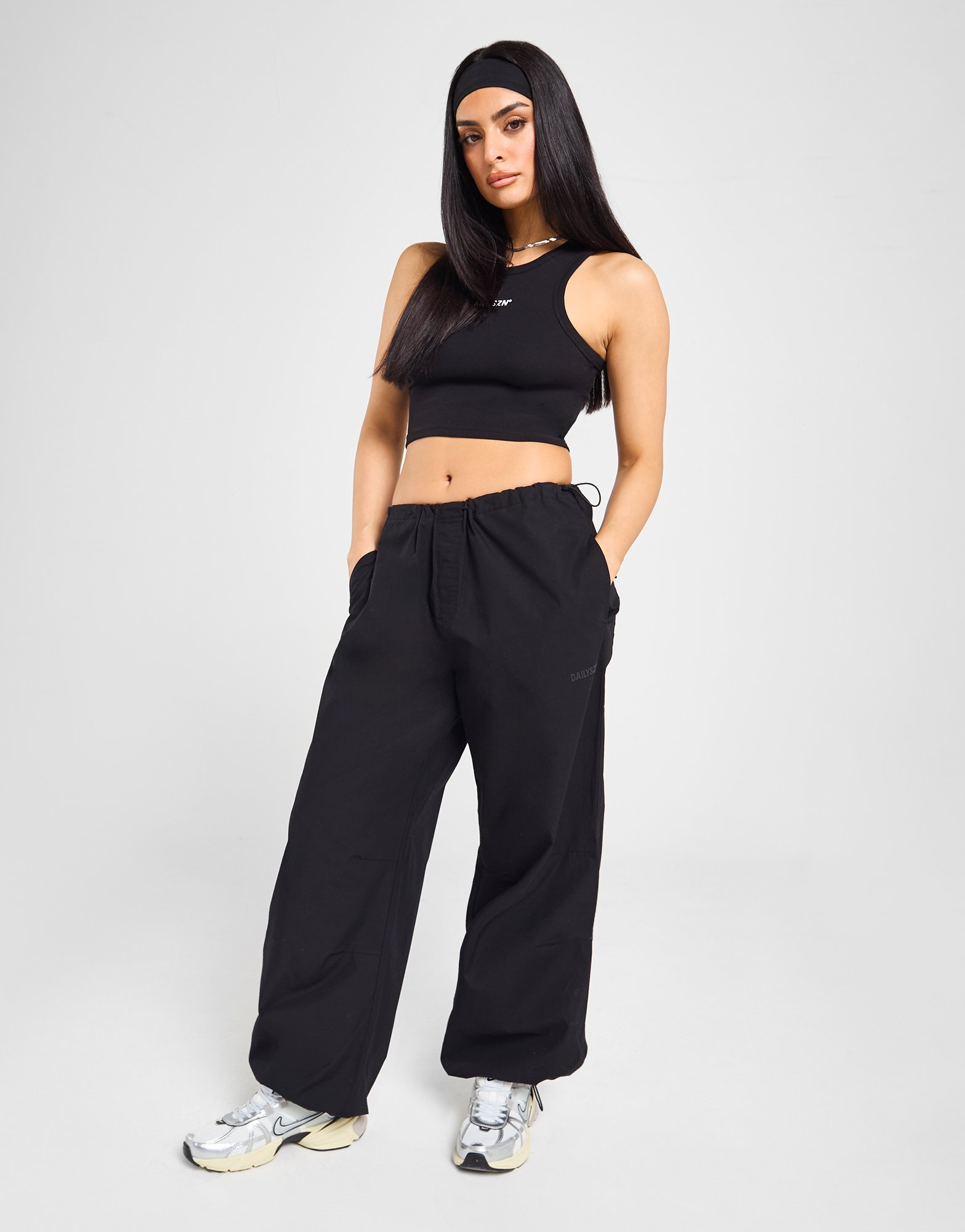 DAILYSZN Pantalon Parachute Everyday Femme