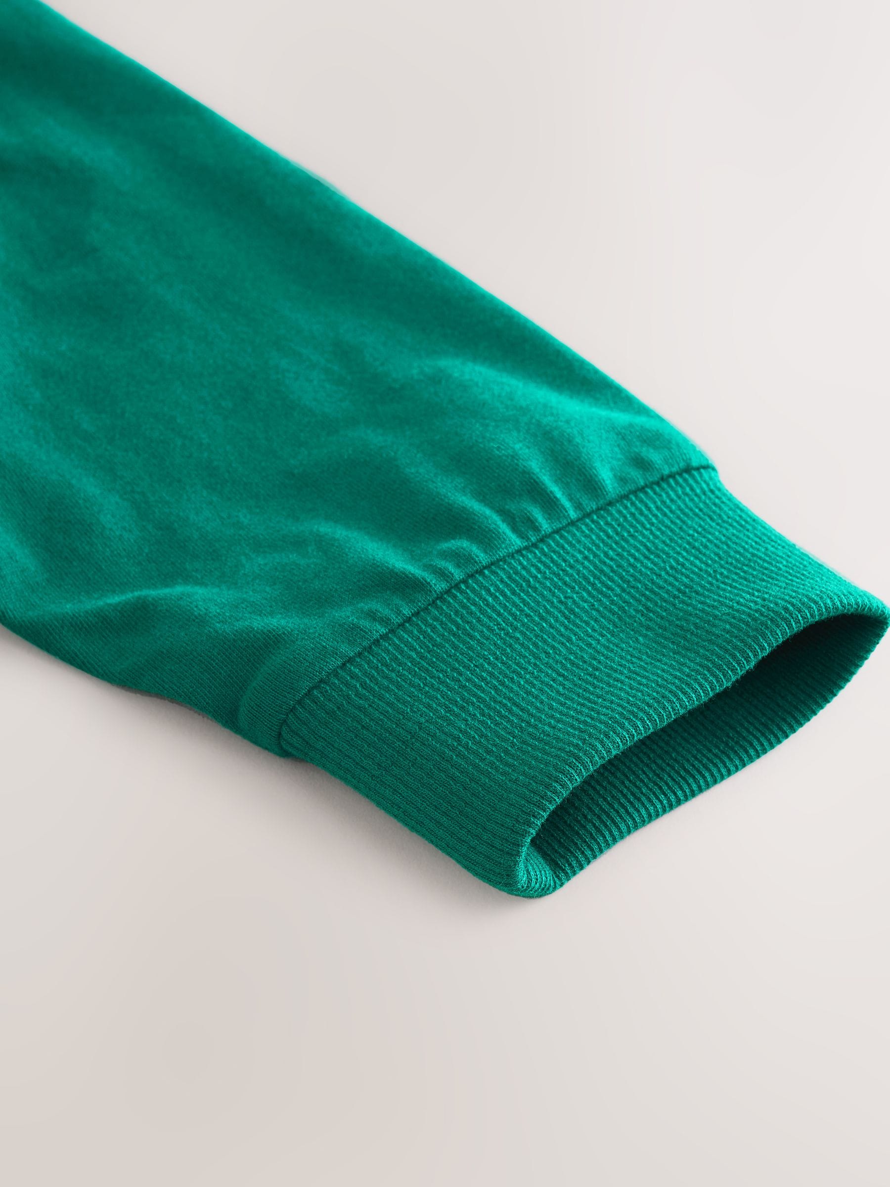 Zwart/groen/wit - Verpakking van 3 geweven geruite pyjama's (3-16 jr)