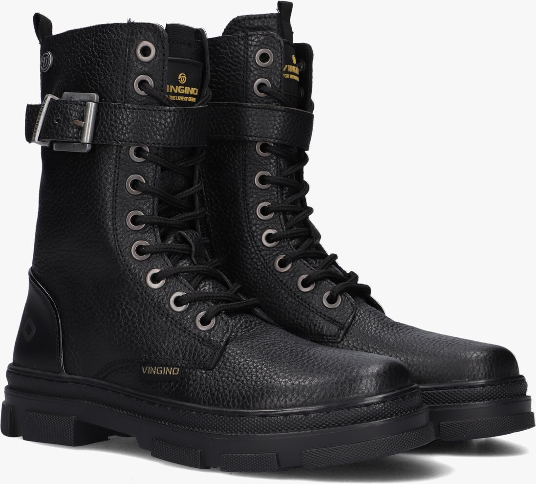 VINGINO zwarte vingino veterboots jennifer hi