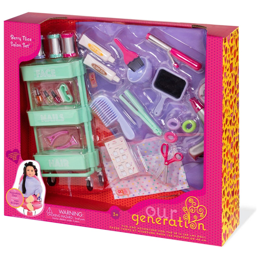 Our Generation Friseursalon-Accessoires-Set