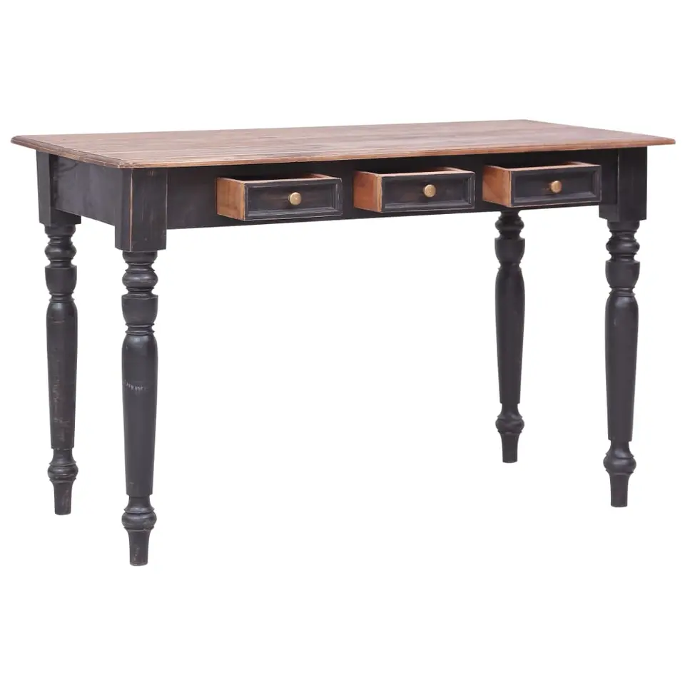 vidaXL - Bureau - Bruin - Hout