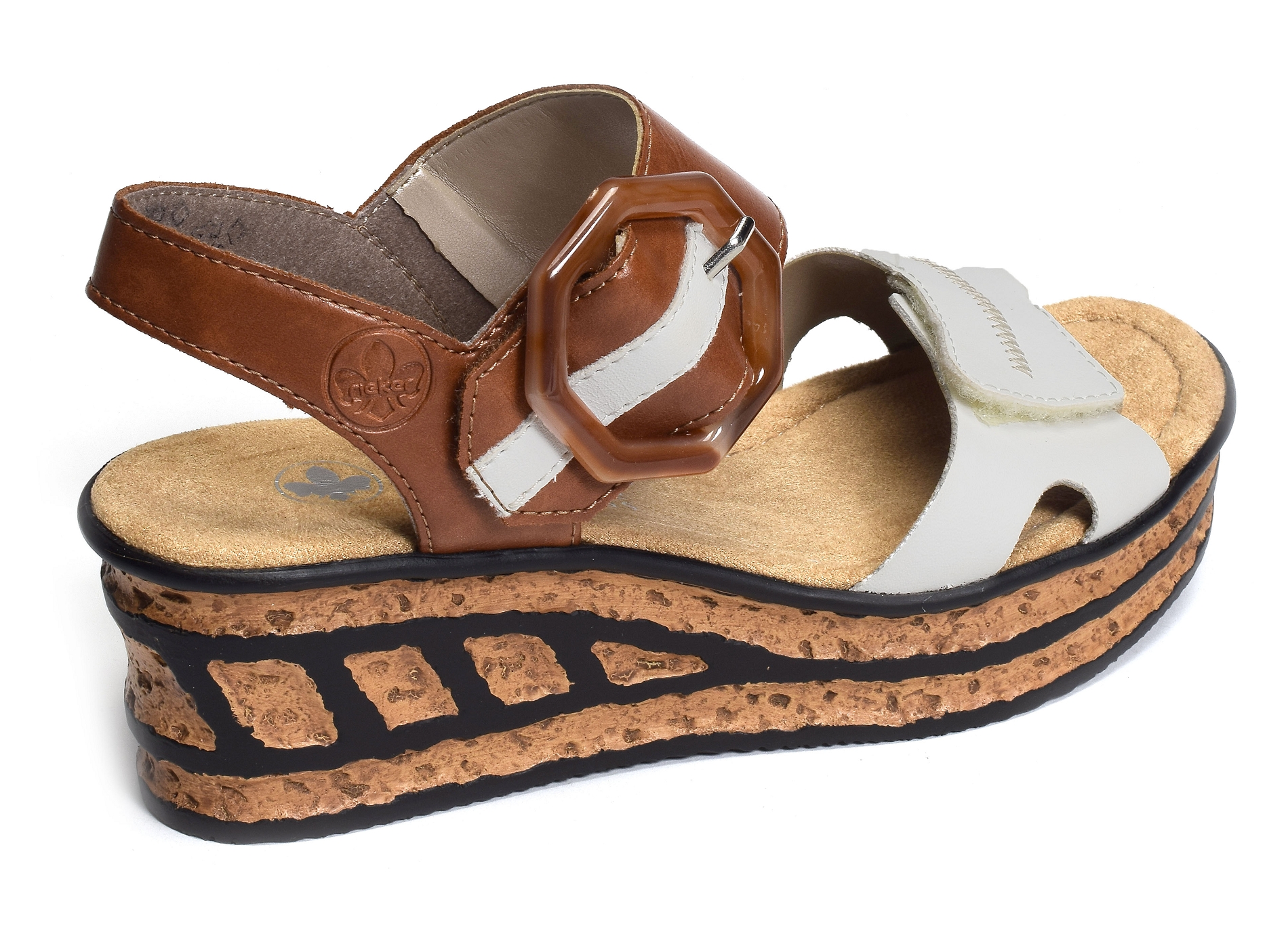 68176 marron blanc