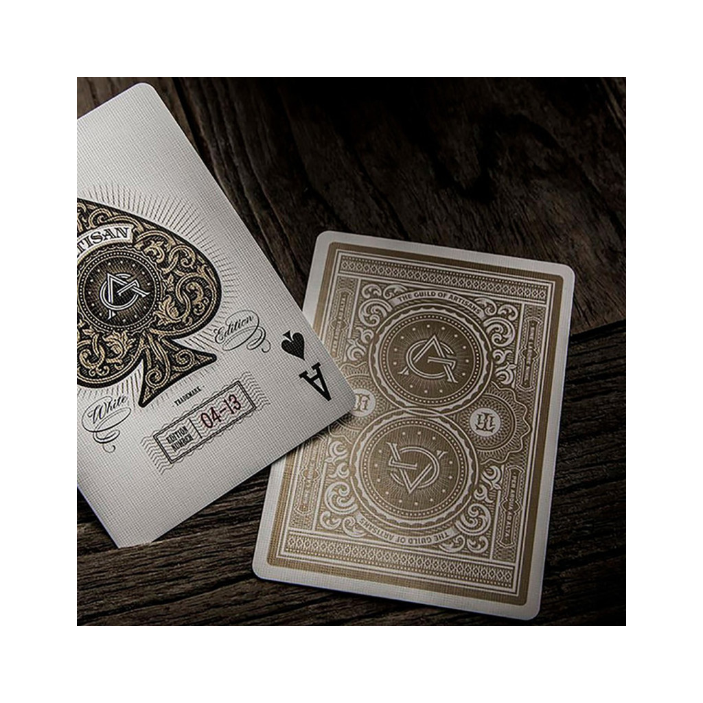 Cartes Bicycle Theory 11 - Artisan White Edition