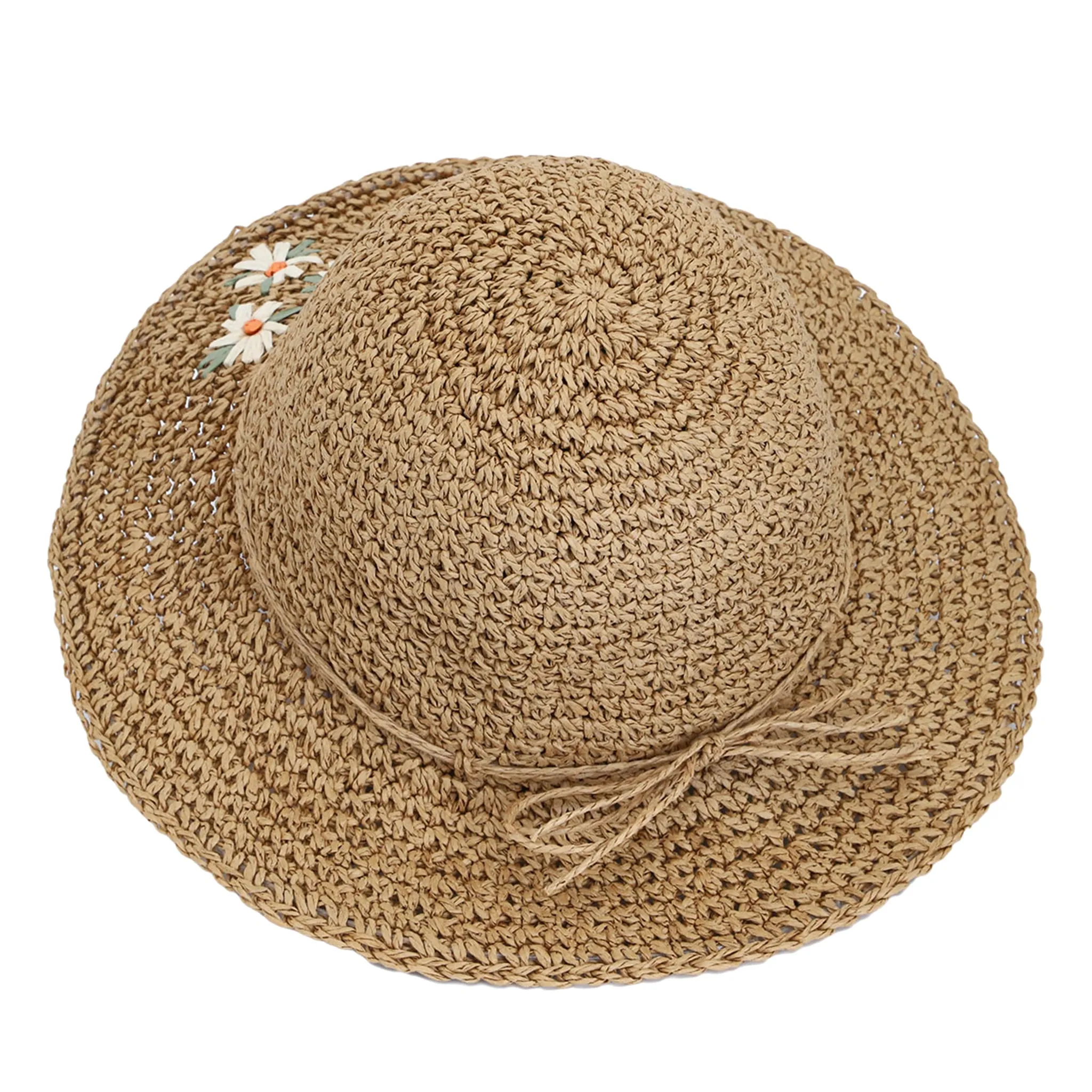 Calikids Chapeau Paille Fleur 9mois-3ans