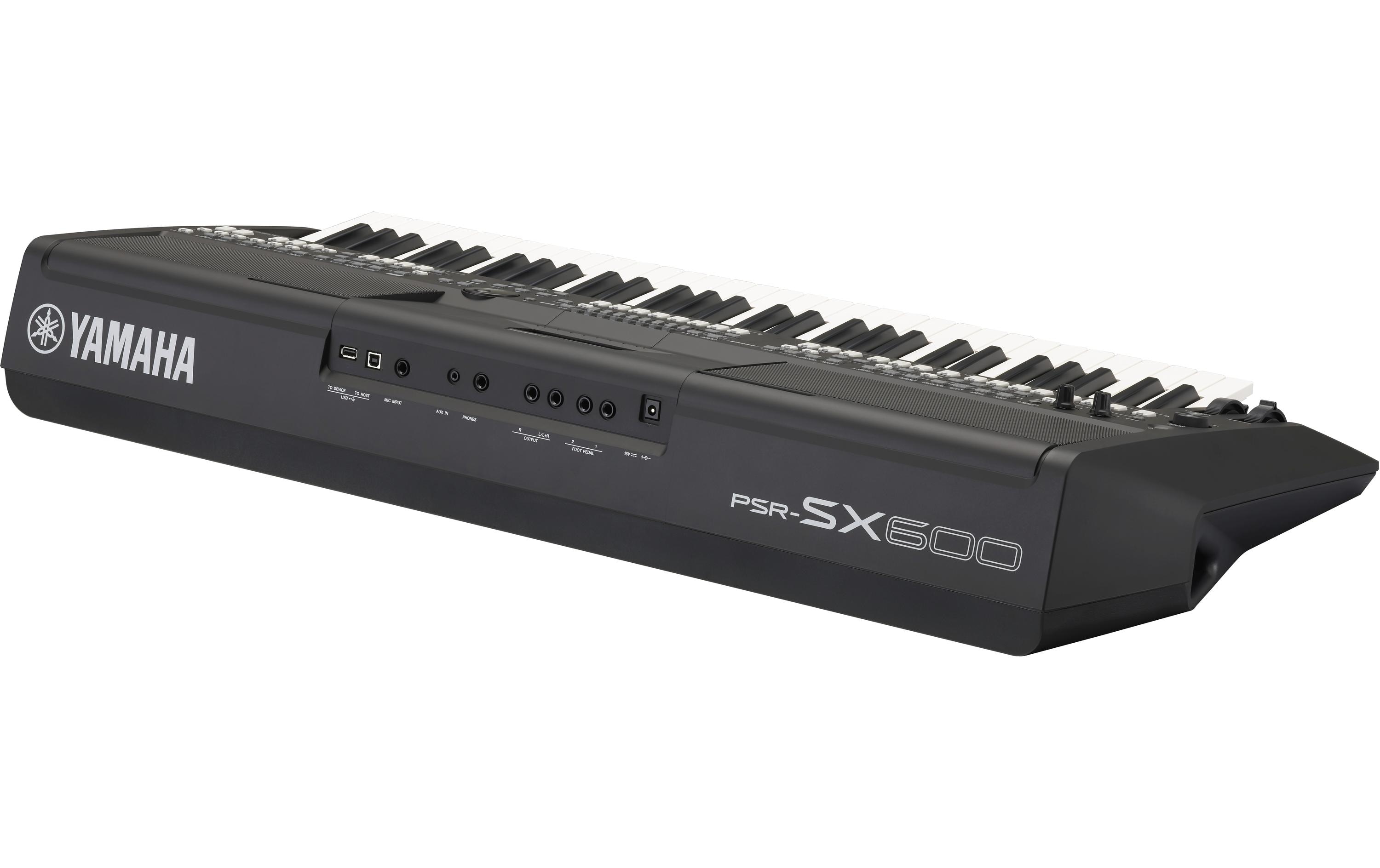 Workstation PSR-SX600<br>Keyboard für hochwertige musikalische Erlebnisse