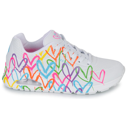 Skechers - UNO - Blanc / Multicolore