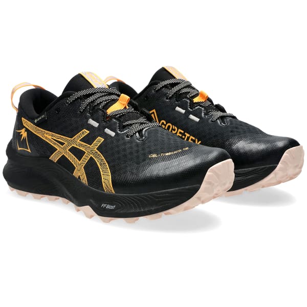 Chaussure trail ASICS GEL-TRABUCO 12 GORE-TEX BLACK/STADIUM ORANGE