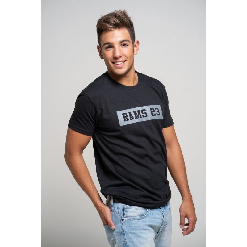 Camiseta Rams com estampa retangular 23