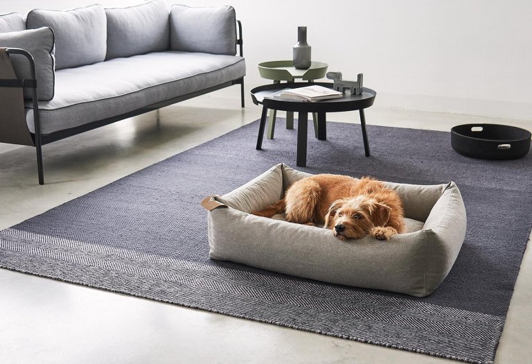 MiaCara Mare hondenmand medium sand