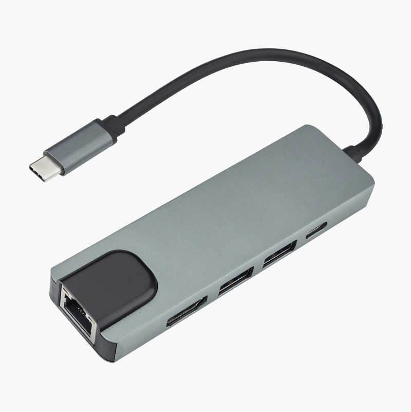 USB type C med fire utganger