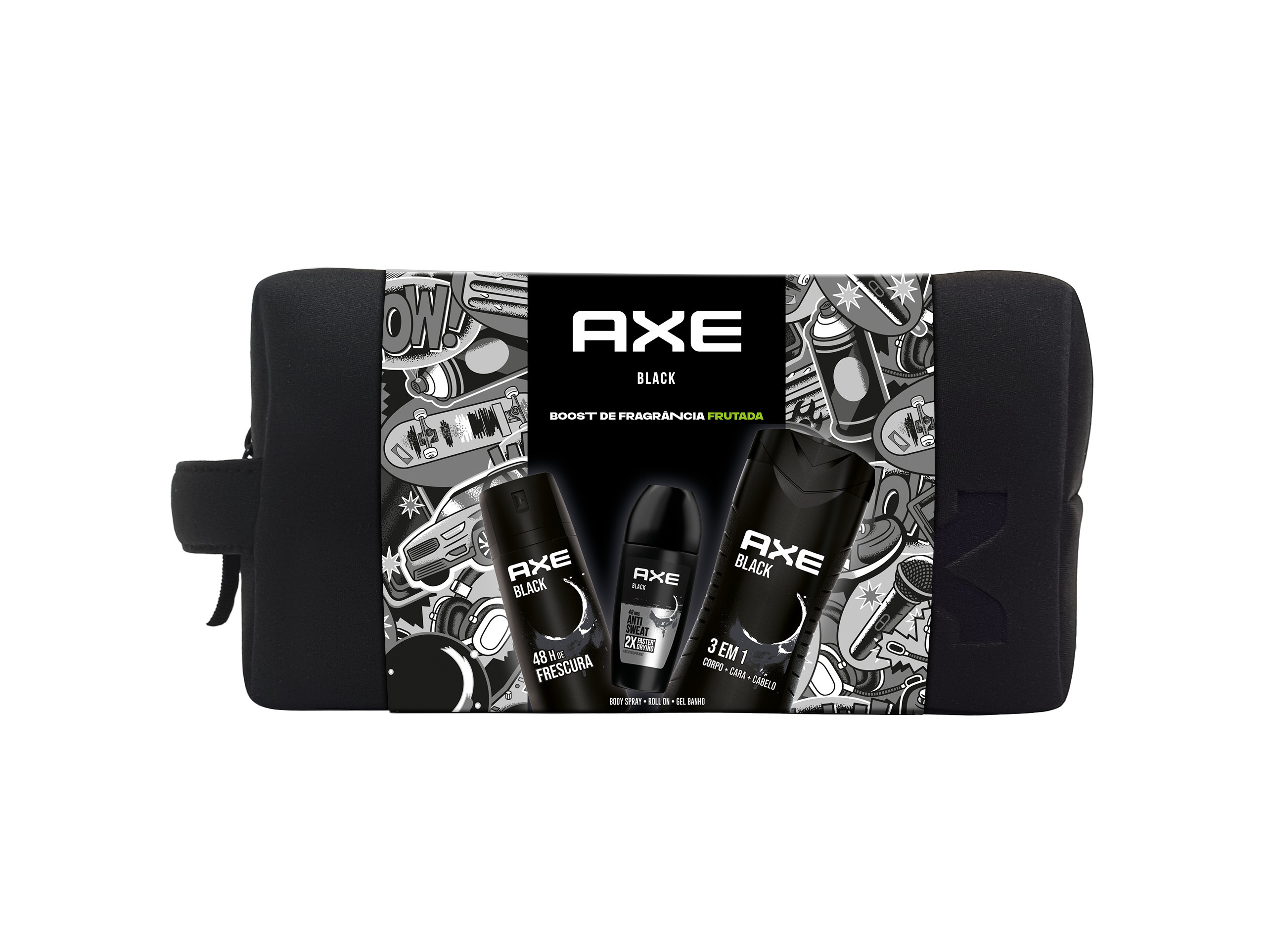 CONJUNTO AXE BLACK