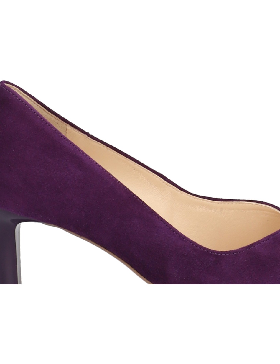 Veloursleder Pumps