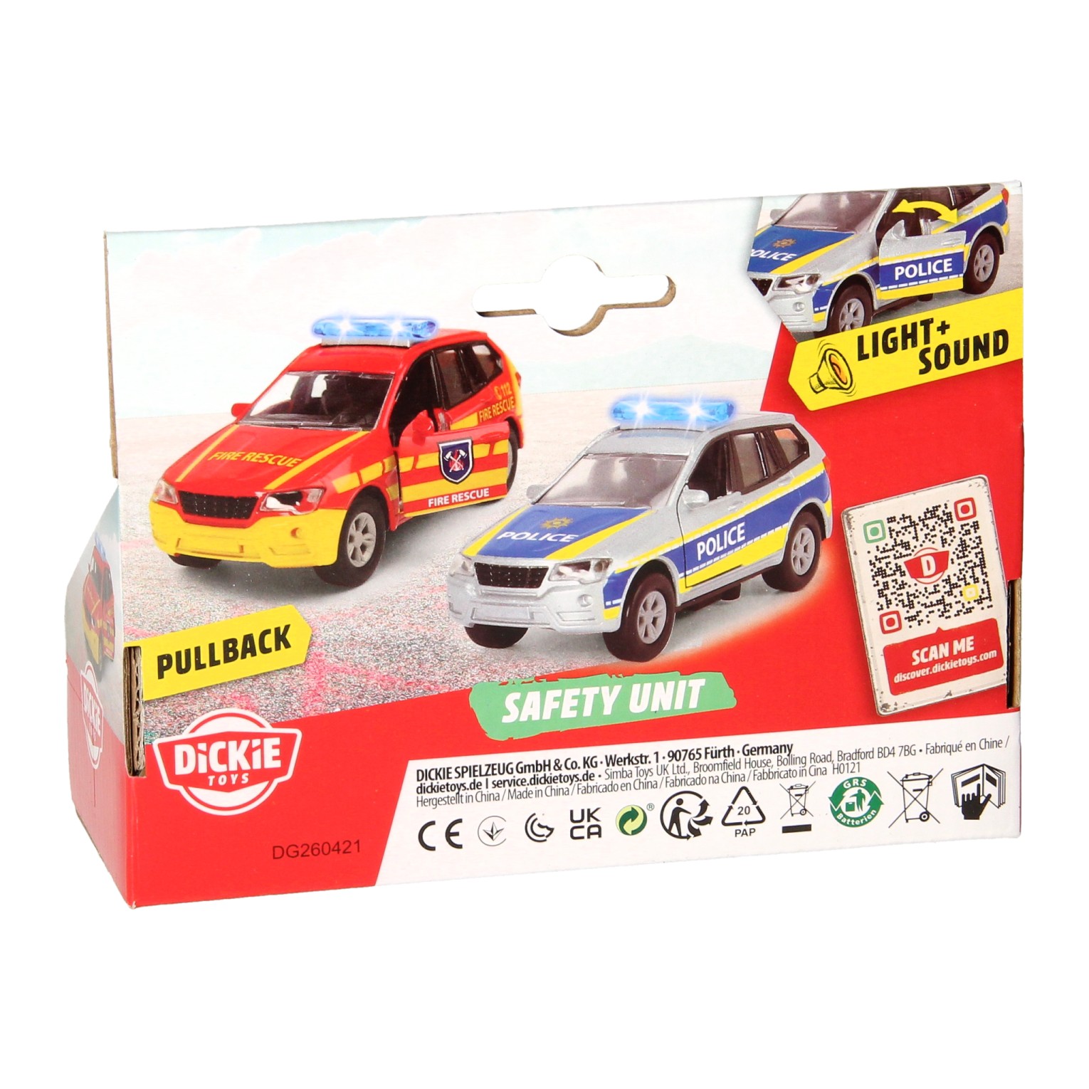Dickie Saftey Unit - Brandweerauto