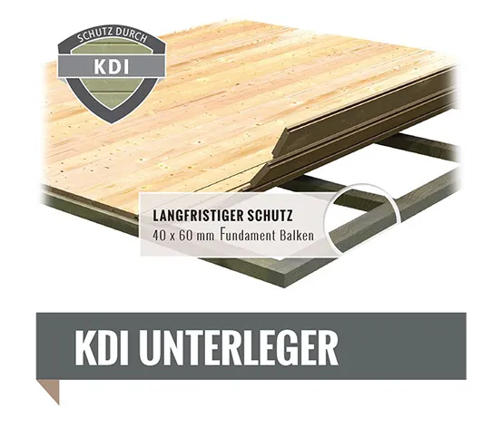 Karibu Fasshaus »Orkla«, naturfarben, inkl. 9 kW-Ofen mit externer Steuerung
