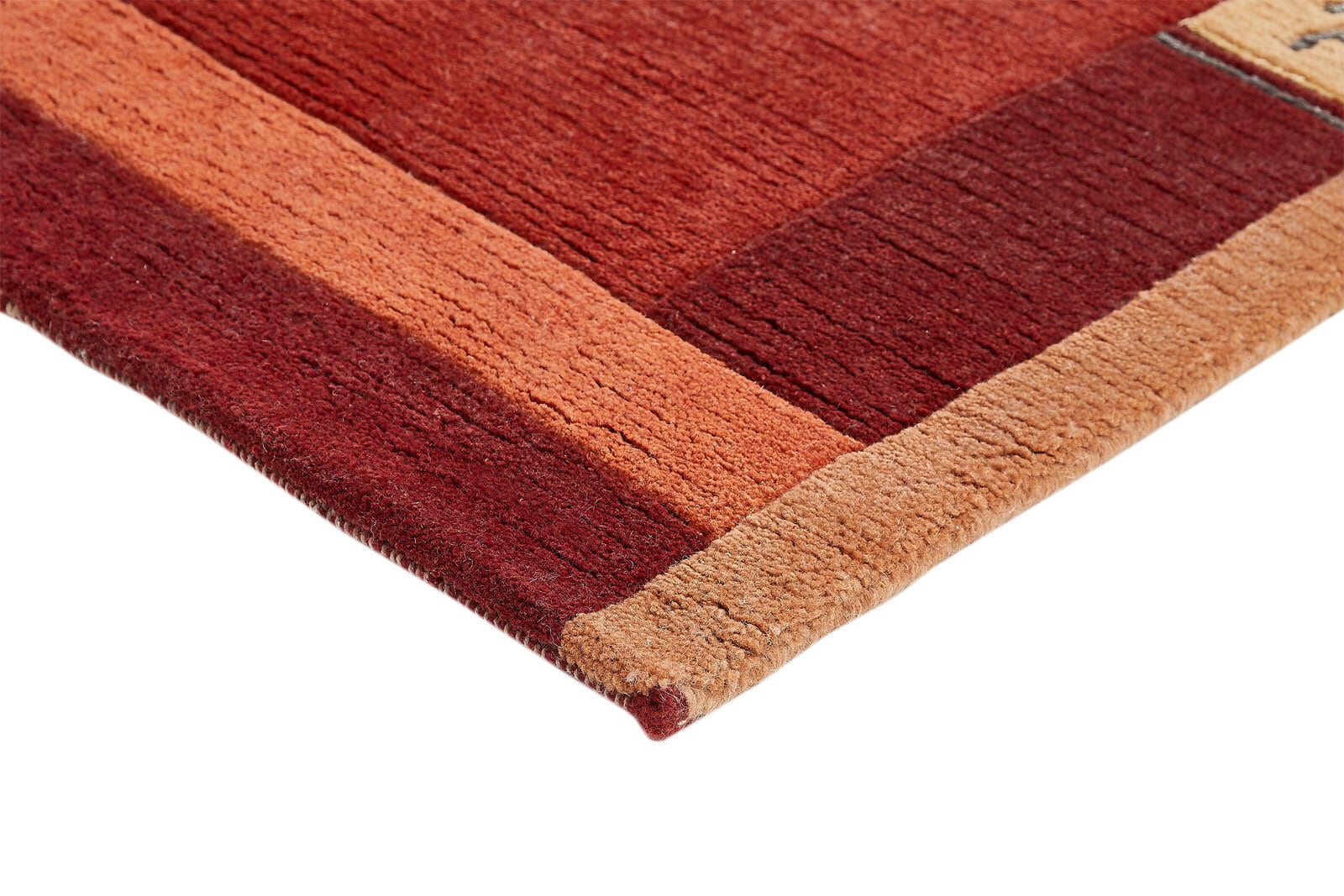 Teppich MANALI 90 x 160 cm rot